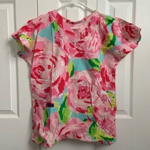 Lilly Pulitzer STYLE scrub top - First impression